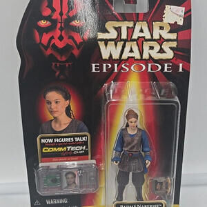 1998 Hasbro‎ Star Wars Padme Naberrie W/Pod Race View Screen Action Figure